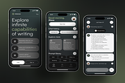 Mindmate - AI Chat BOT App UI KIT, an UI Kit Template by Creative Perspective (Thumbnail 5 of 7)