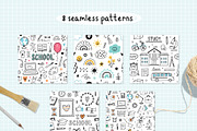 School Doodles, an Education Illustration by Redchocolate (Thumbnail 6 of 9)
