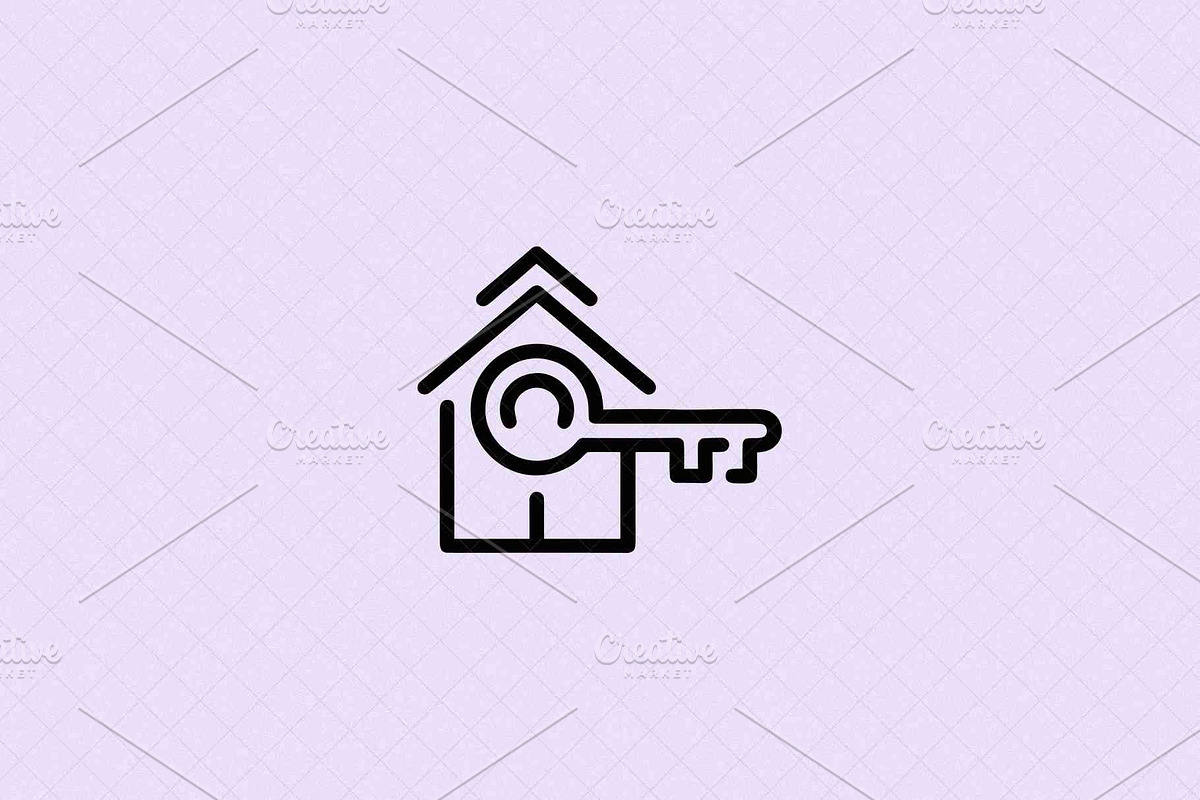 House Key Home Icon, an Object Illustration by Vectorium Studio (Photo 1 of 4)