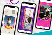 Retro Instagram Pack, a Social Media Template by Aiyari Graphic (Thumbnail 5 of 5)