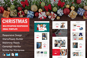 Christmas - New Year Email Template, an Email Template by FourDinos (Thumbnail 1 of 3)