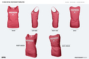 Women's Ghosted Singlet Template, an Apparel Mockup by PrePress Toolkit (Thumbnail 2 of 6)