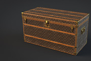 Louis Vuitton Trunk, a Furniture 3D Model by Dmitriy Kalko (Thumbnail 2 of 18)