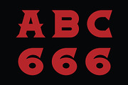 Killer Snakes Display Font, a Font by Brethrendesignco (Thumbnail 3 of 3)