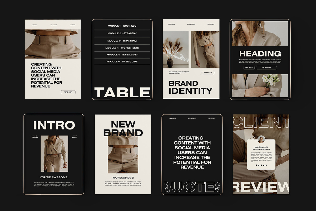 Big Coach Bundle Canva V, a Marketing Template by Instprofi | Studio Estimo (Photo 5 of 31)