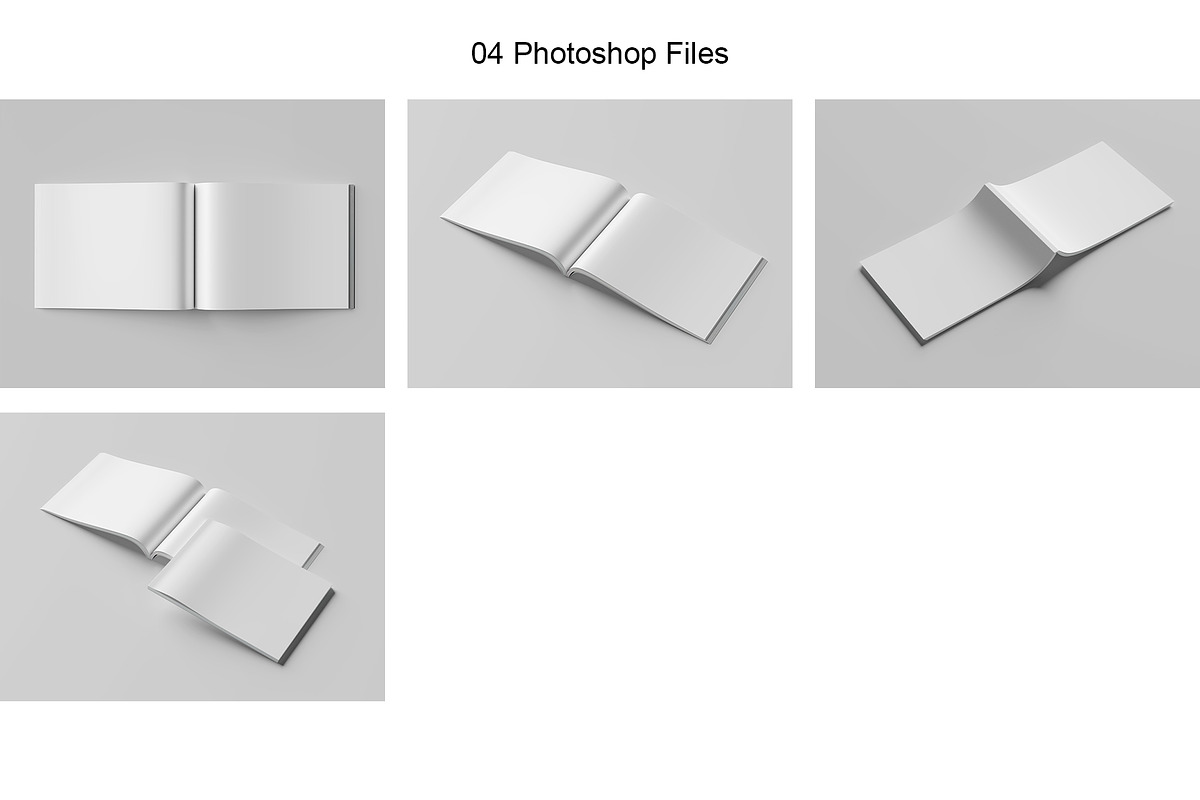 Letter Landscape Magazine Mockup, a Books & Magazine Mockup by Tokobeta (Photo 7 of 7)