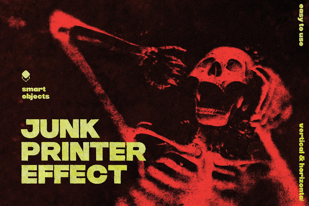 Junk Printer Photo Effect, a Brushes & More by Design Squad (Photo 1 of 7)