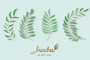 Branches & Splatter Kit, a Brush Add-On by PandoraDreams (Thumbnail 24 of 38)