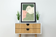 Hand drawn floral art line posters, a Poster Template by ExpressShop (Thumbnail 1 of 2)