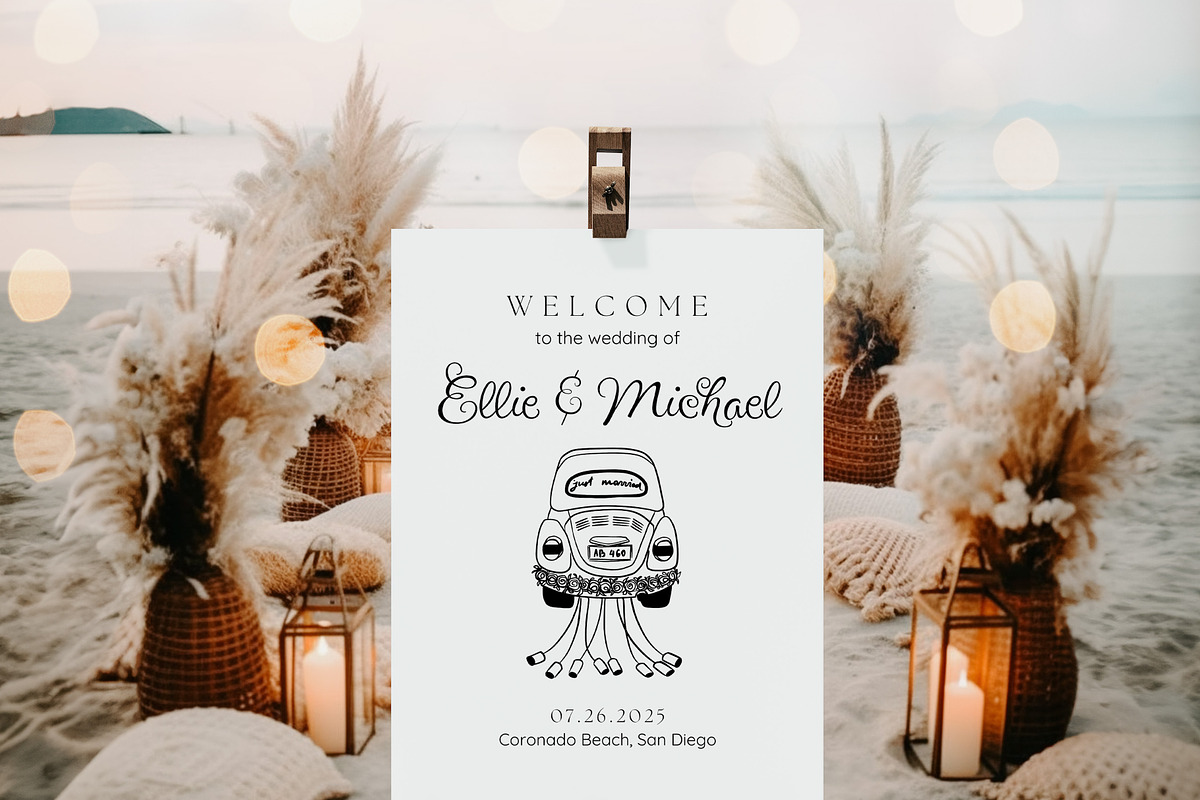 Whimsical Wedding Clipart Bundle, a Decorative Illustration by OZartRoom (Photo 9 of 10)