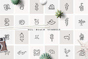 TRAVEL ICONS COLLECTION, an Outline Icon by Luna Dreams (Thumbnail 5 of 8)
