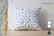 Sea Life Watercolor Clipart Set, an Animal Illustration by AnitaPol (Thumbnail 14 of 16)
