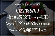 Sweet Pavlova, a Sans Serif Font by Kristy Hatswell (Thumbnail 3 of 5)