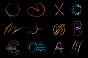 Vector Black and Colorful Brush, an Object Illustration by ContestDesign (Thumbnail 2 of 3)