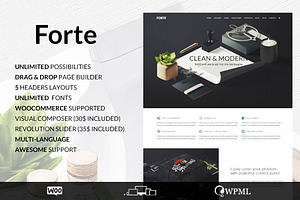 Forte - Multipurpose Wordpress Theme