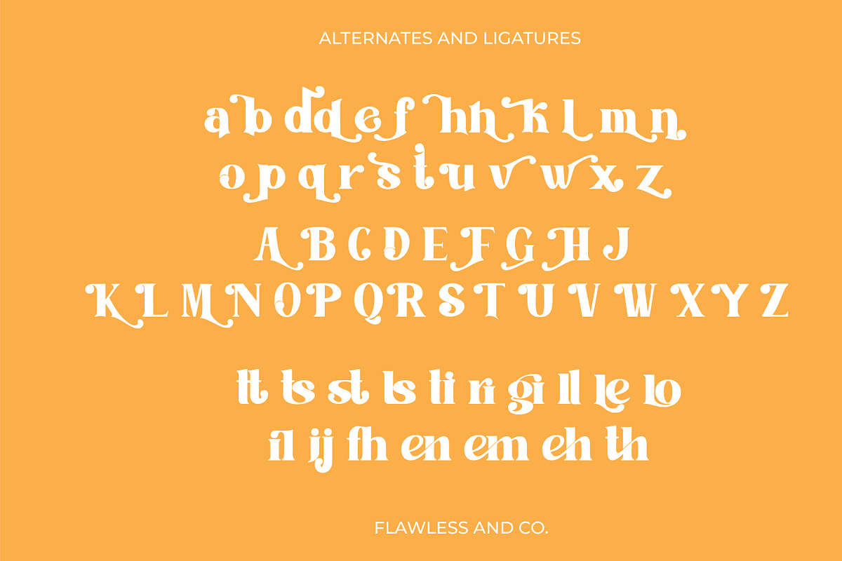 Helios Retro Font, a Serif Font by Flawless And Co (Photo 9 of 16)