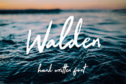 Walden, a Script Font by Bags of Creativity (Thumbnail 1 of 5)
