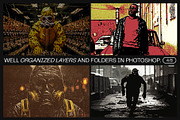 12 Photo Effect Templates, a Layer Style Add-On by iDoodle Studio (Thumbnail 4 of 6)