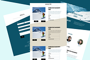 One Pager for booking trips, a Templates & Theme by Delaney Adrian (Thumbnail 6 of 9)