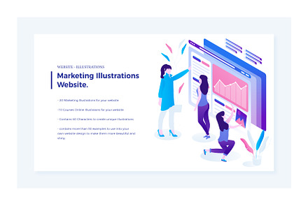 Marketing & Courses Illustrations