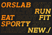 Orslab, a Slab Serif Font by OWL KING (Thumbnail 7 of 8)