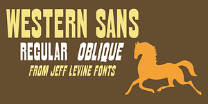 Western Sans JNL