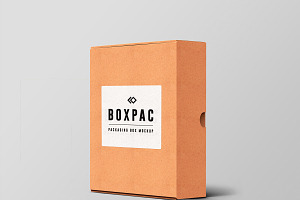 Food Packaging Box Mockups