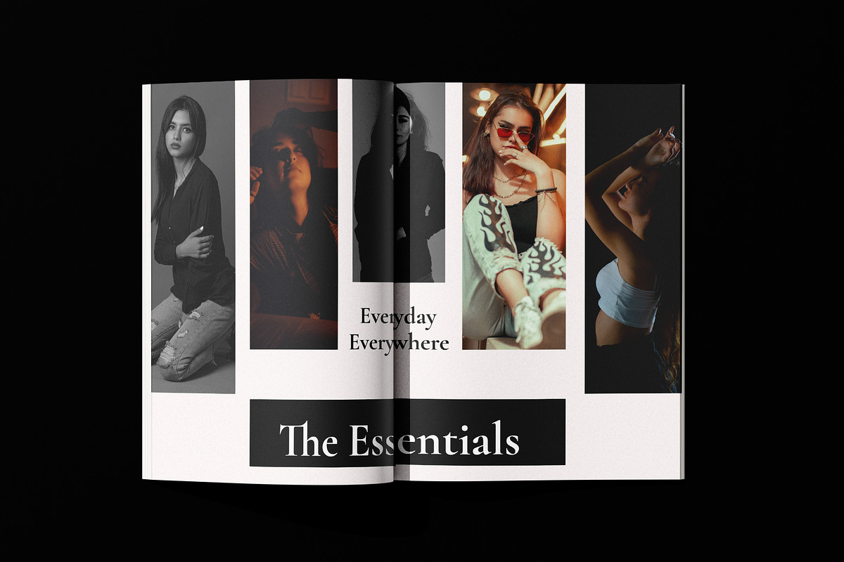 Fashion Look Book Template, a Magazine Template by Devators (Photo 7 of 8)