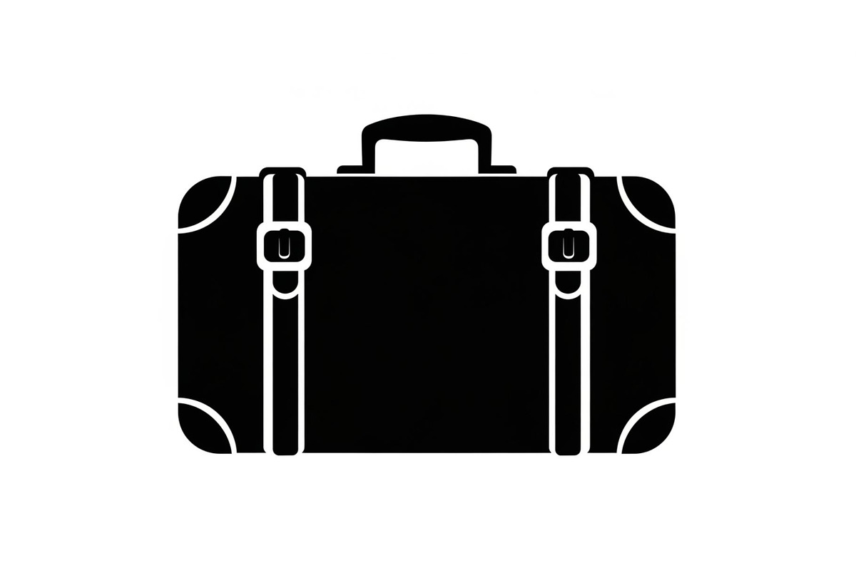 Vintage Suitcase Silhouette Bundle, an Illustration by Artivon (Photo 9 of 51)