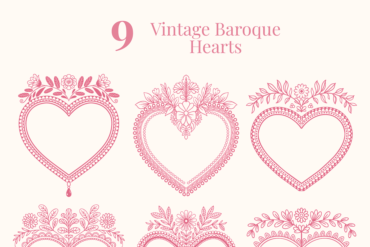 200+ items Valentine MEGA Bundle, an Object Graphic by TatianaCociorva (Photo 6 of 6)
