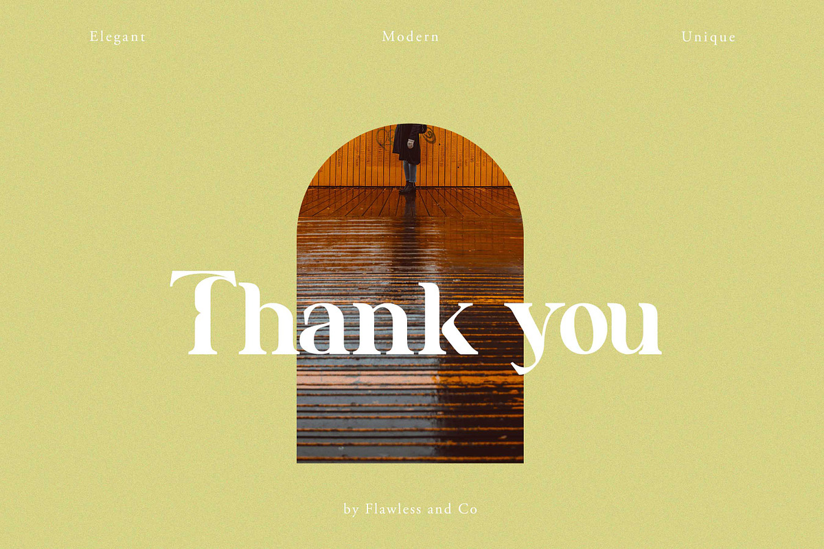 Benogi - Retro Serif Font, a Serif Font by Flawless And Co (Photo 12 of 12)