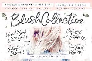 Blush Collective - 4 Fonts Extras!