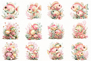 Whimsical Summer coral reef Clipart, an Illustration by Designworld (Thumbnail 3 of 7)