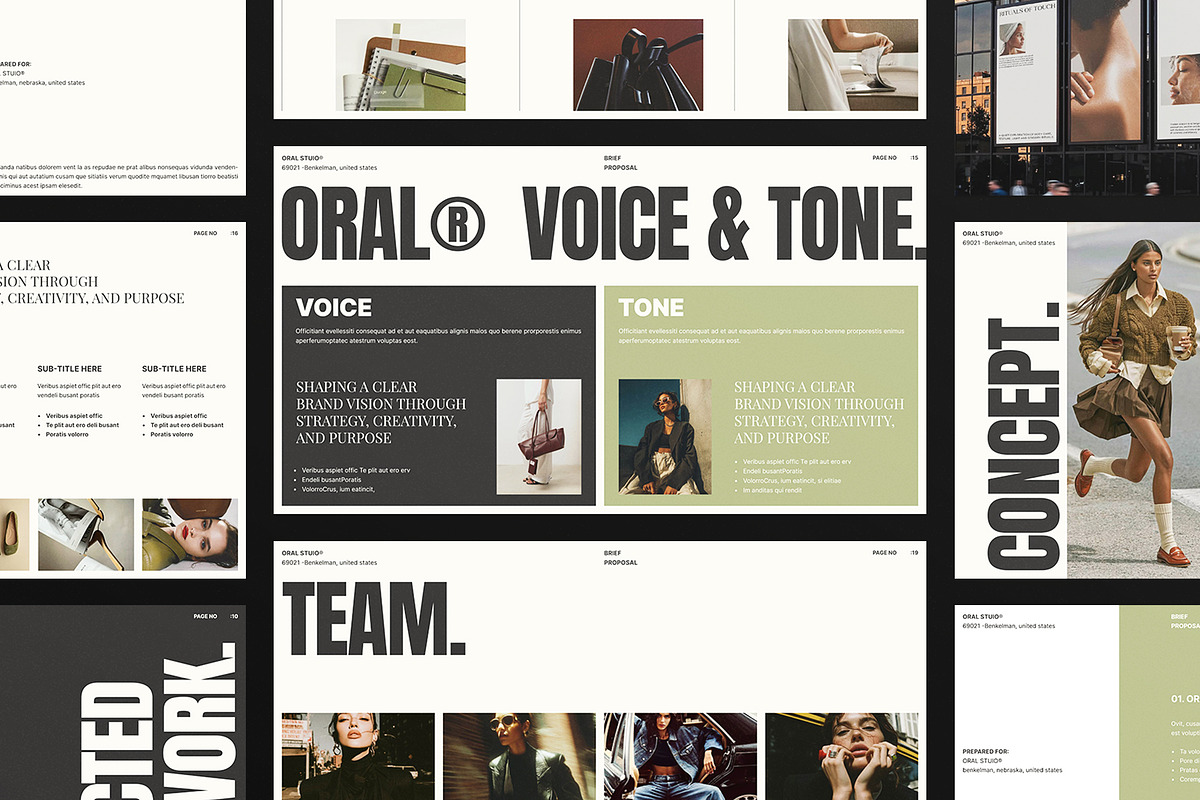 Brand Proposal Presentation Template, a Presentation Template by Studio Monova (Photo 6 of 15)
