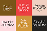 Stylish Avengers Serif Family, a Serif Font by moriztype (Thumbnail 7 of 13)