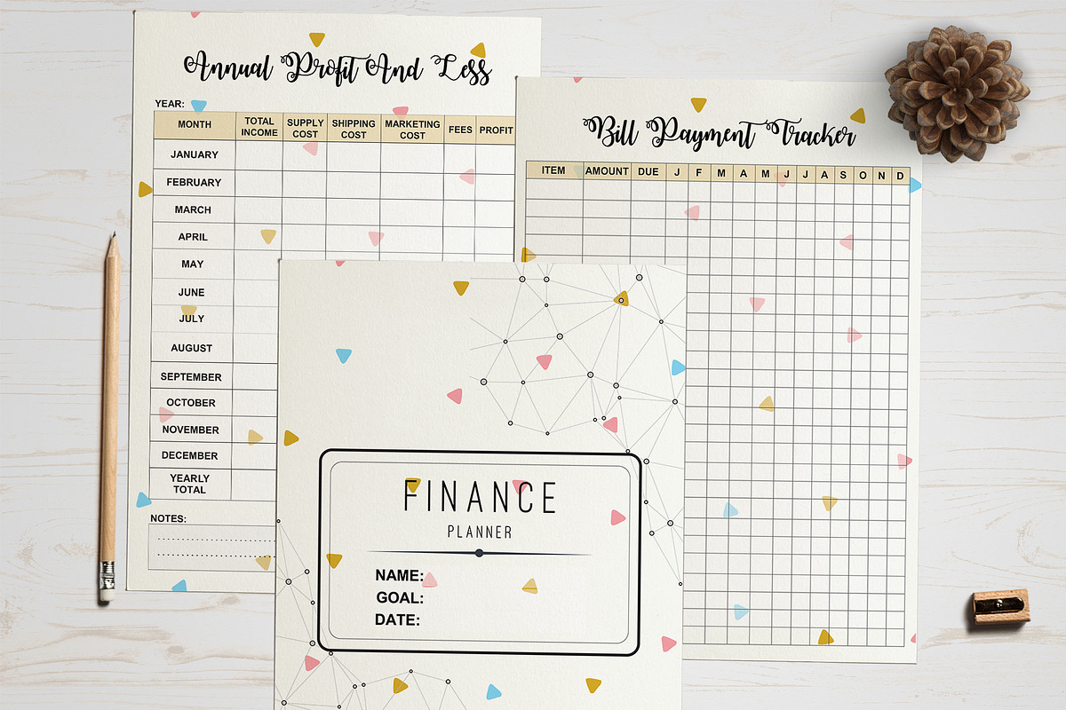 Finance Planner Money Manager, a Templates & Theme by Wow Designs (Photo 7 of 10)