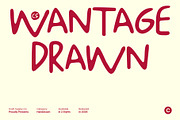 CS Wantage Drawn, a Handwritten Font by Craft Supply Co. (Thumbnail 1 of 8)