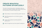 6 Seamless Pattern Templates (Vol 1), a Pattern Graphic by Fern & Quill (Thumbnail 8 of 12)