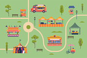 Attracted & Amused. Park graphics, an Illustration by Masha Tace (Thumbnail 8 of 10)