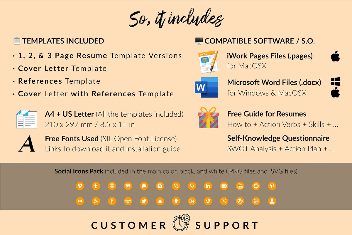 Modern Resume Design / CV - John, a Resume Template by Templates Design Co. (Photo 15 of 17)