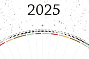 Gardener's lunar calendar 2025, a Stationery Template by land art (Thumbnail 4 of 5)
