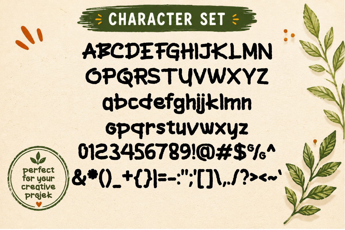Kolumba – Handmade Display Font, a Handwritten Font by Muksal Creative (Photo 9 of 10)