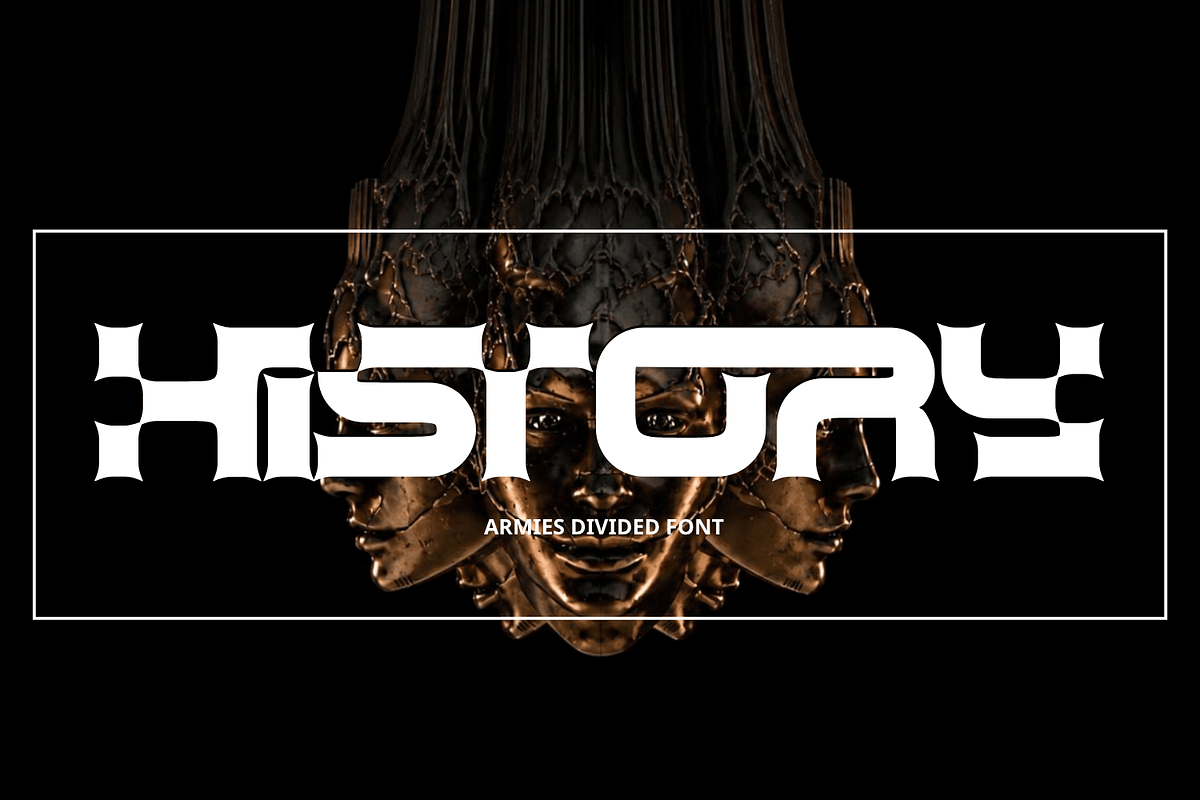 Armies Divided - Cyber Font, a Serif Font by 177Studio (Photo 5 of 8)