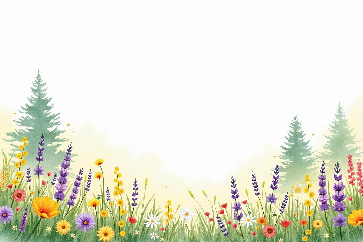Summer Field Flower Lower Border, an Illustration by BIPLOB EXPERT (Photo 4 of 14)