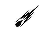 Fire Meteor Comet Silhouette Bundle, an Illustration by Designs_River (Thumbnail 12 of 51)