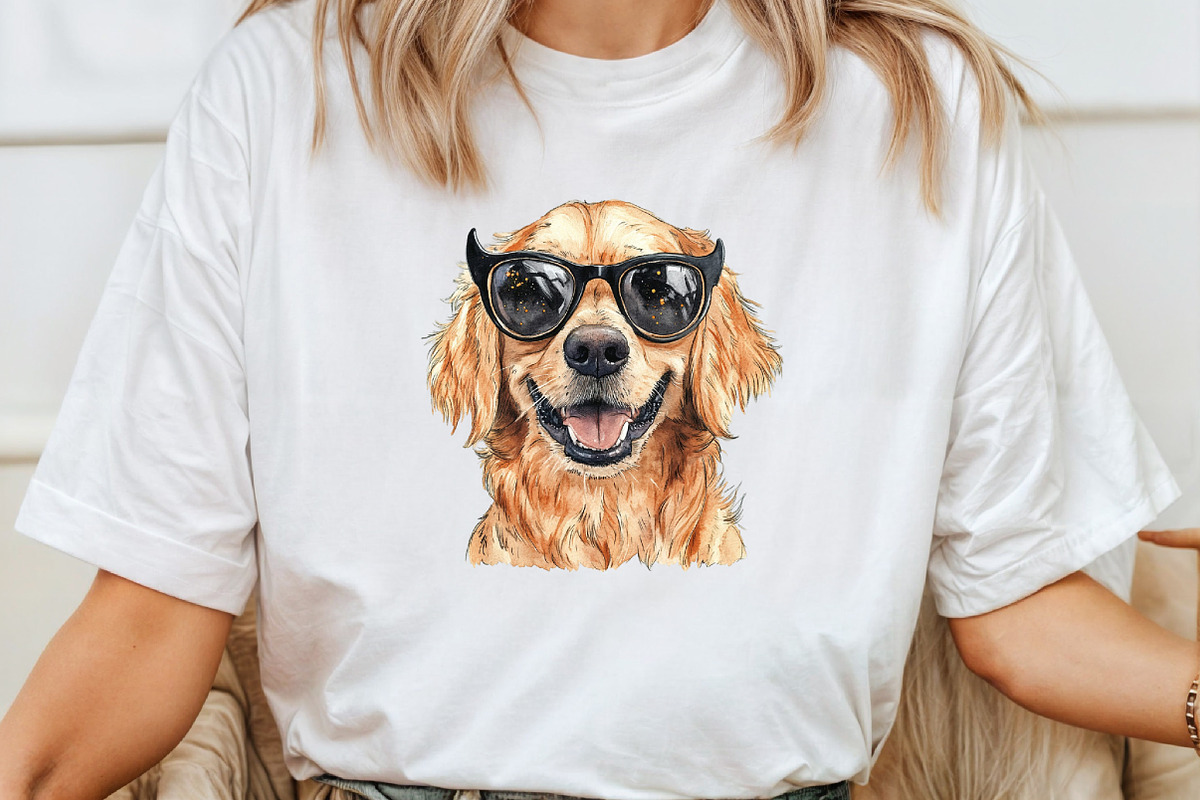 Golden Retriever Halloween Bundle, an Illustration by Pixels.Craft (Photo 4 of 7)