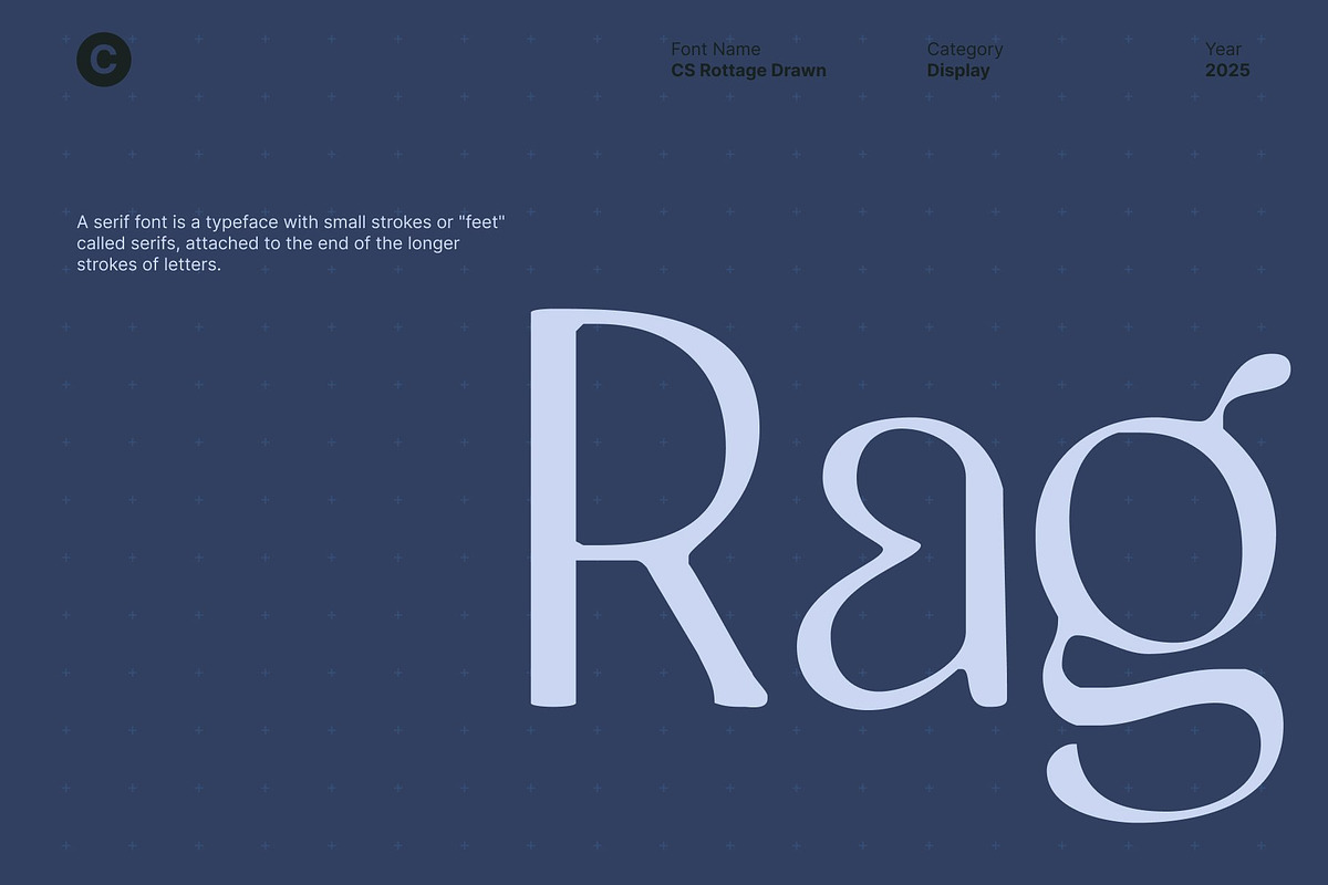 CS Anthea Drawn, a Serif Font by Craft Supply Co. (Photo 5 of 8)