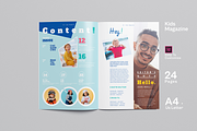 Kids Magazine Template, a Magazine Template by Designsoul14 (Thumbnail 2 of 12)