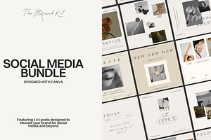 Social Media Bundle 144 Posts