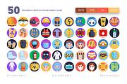 50 Protective Equipment Icons, an Outline Icon by Dighital (Thumbnail 4 of 9)